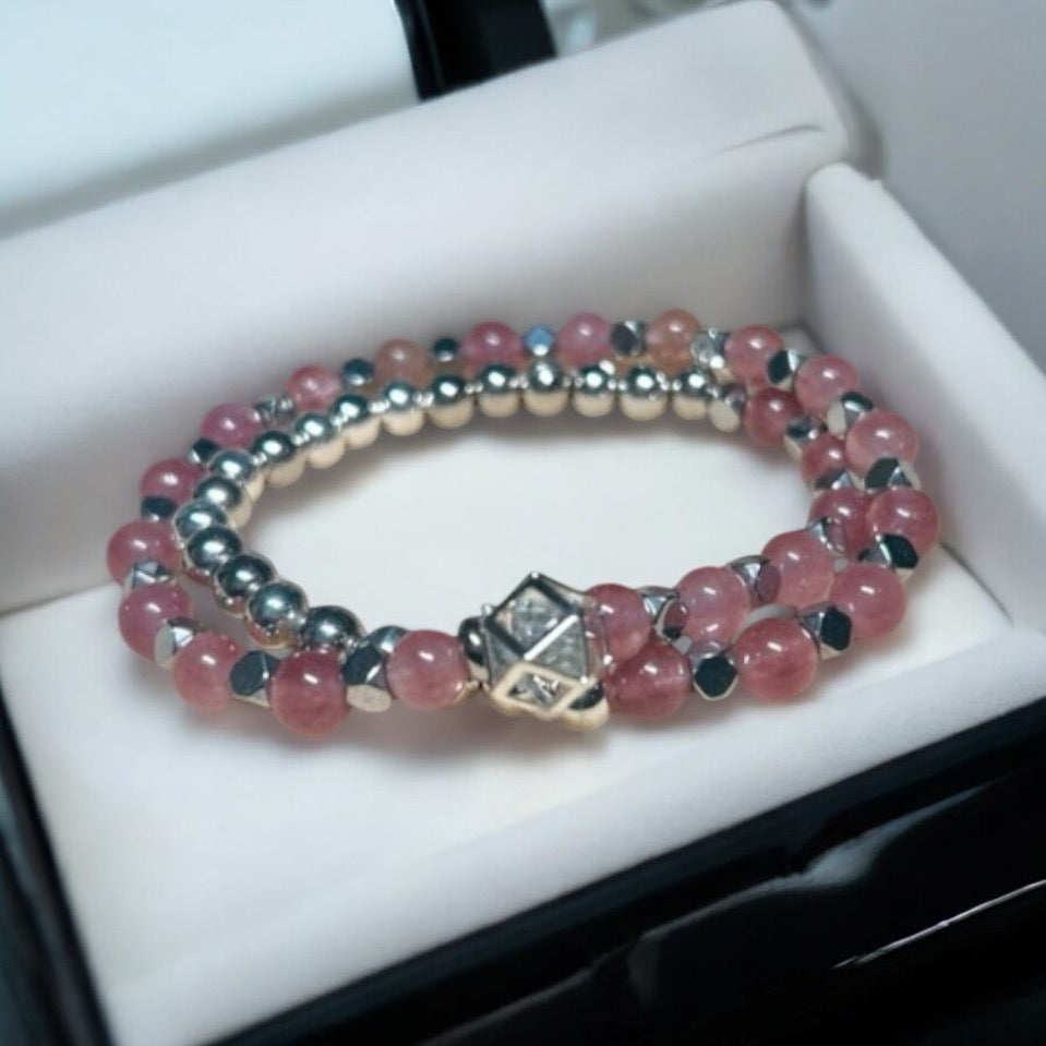 Strawberry Quartz Wrap