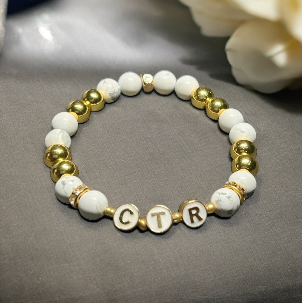 Howlite & Hematite CTR