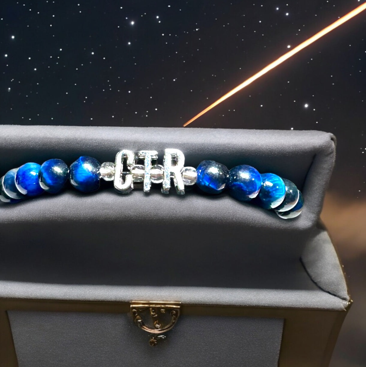 Blue Tigers Eye CTR