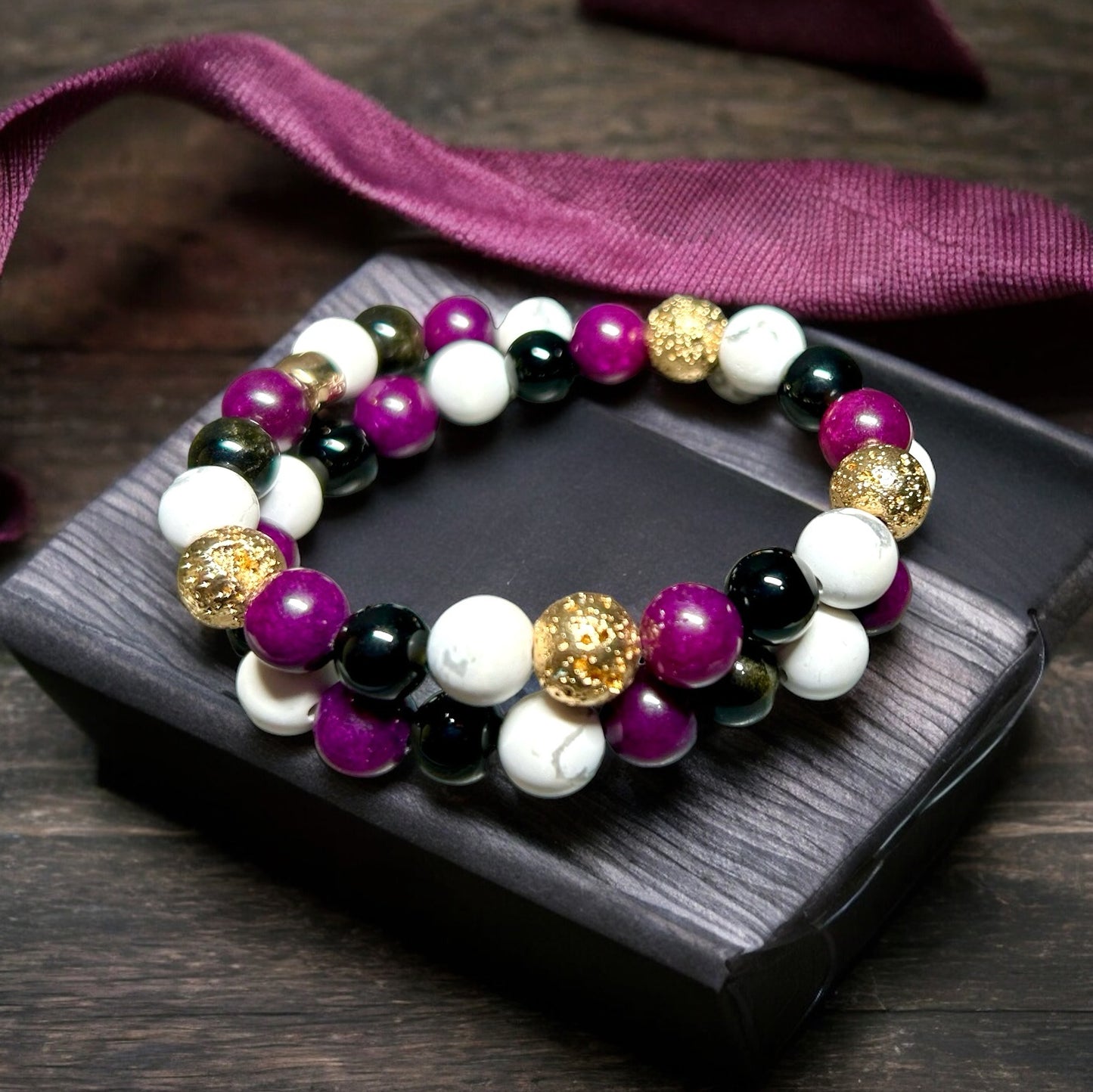Statement Design Burgundy Wrap