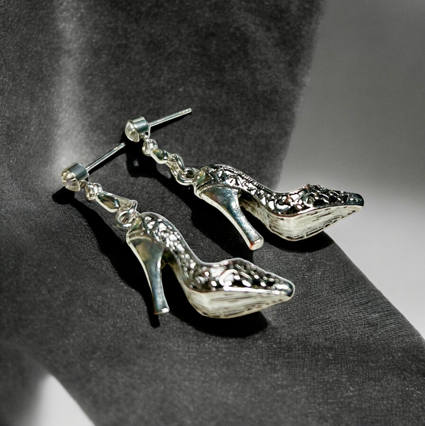 Gilded Age High Heel Earrings