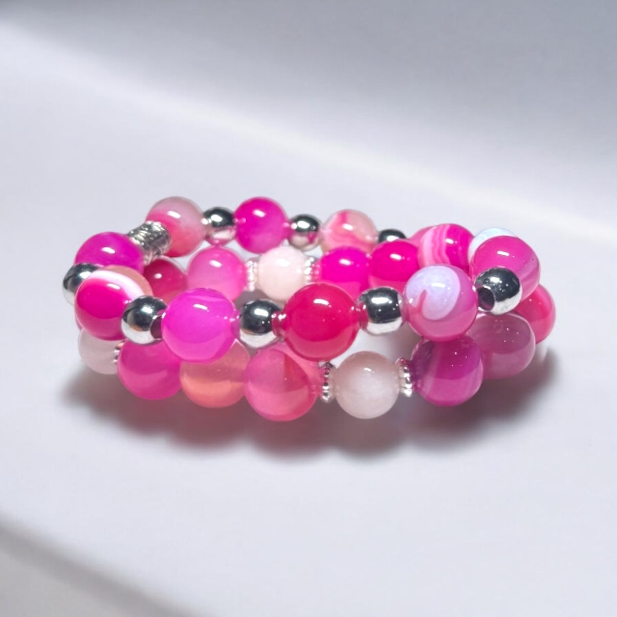 Pink Banded Agate
