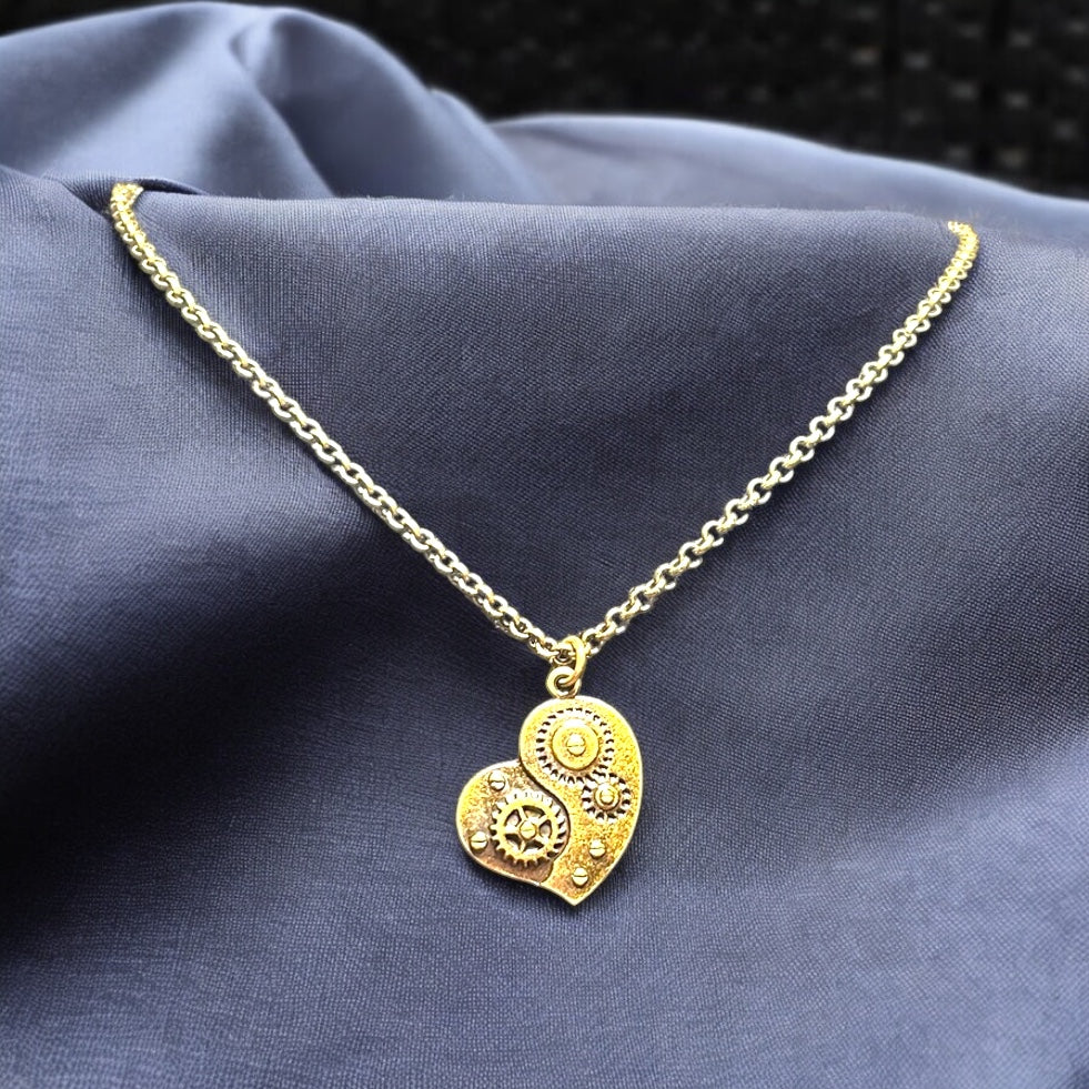 Steampunk Heart Pendant