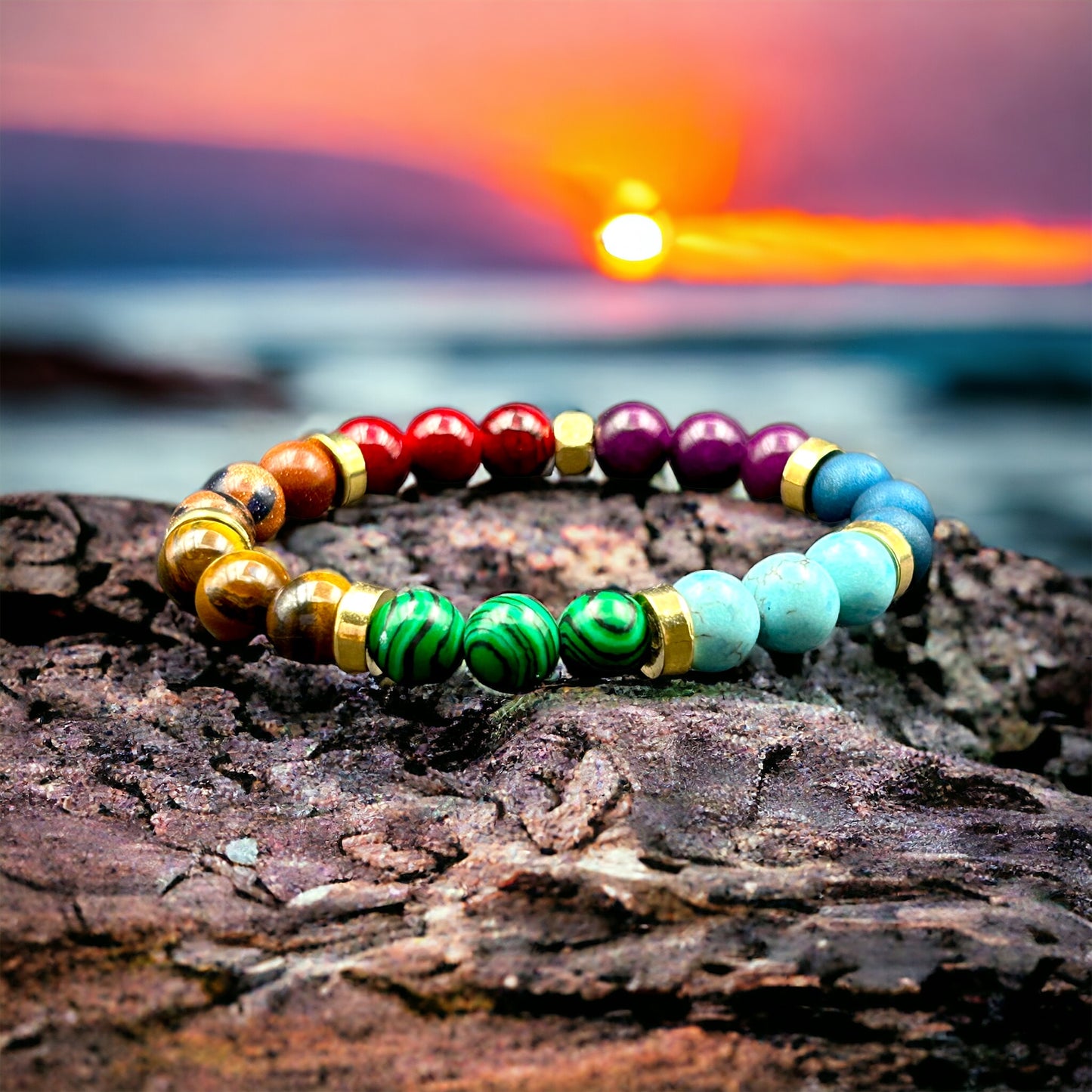 Gold Chakra Bracelet