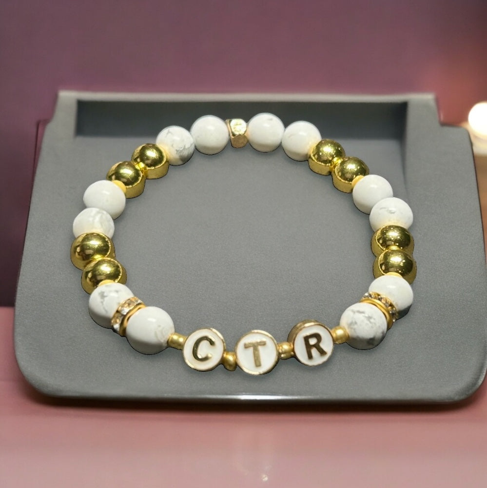 Howlite & Hematite CTR