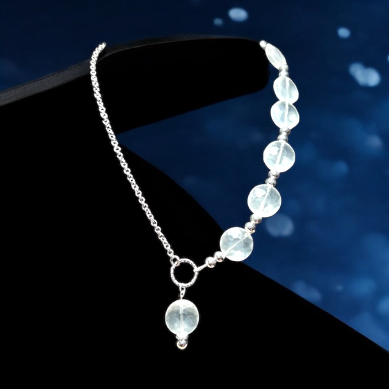 Suspended Quartz Necklace