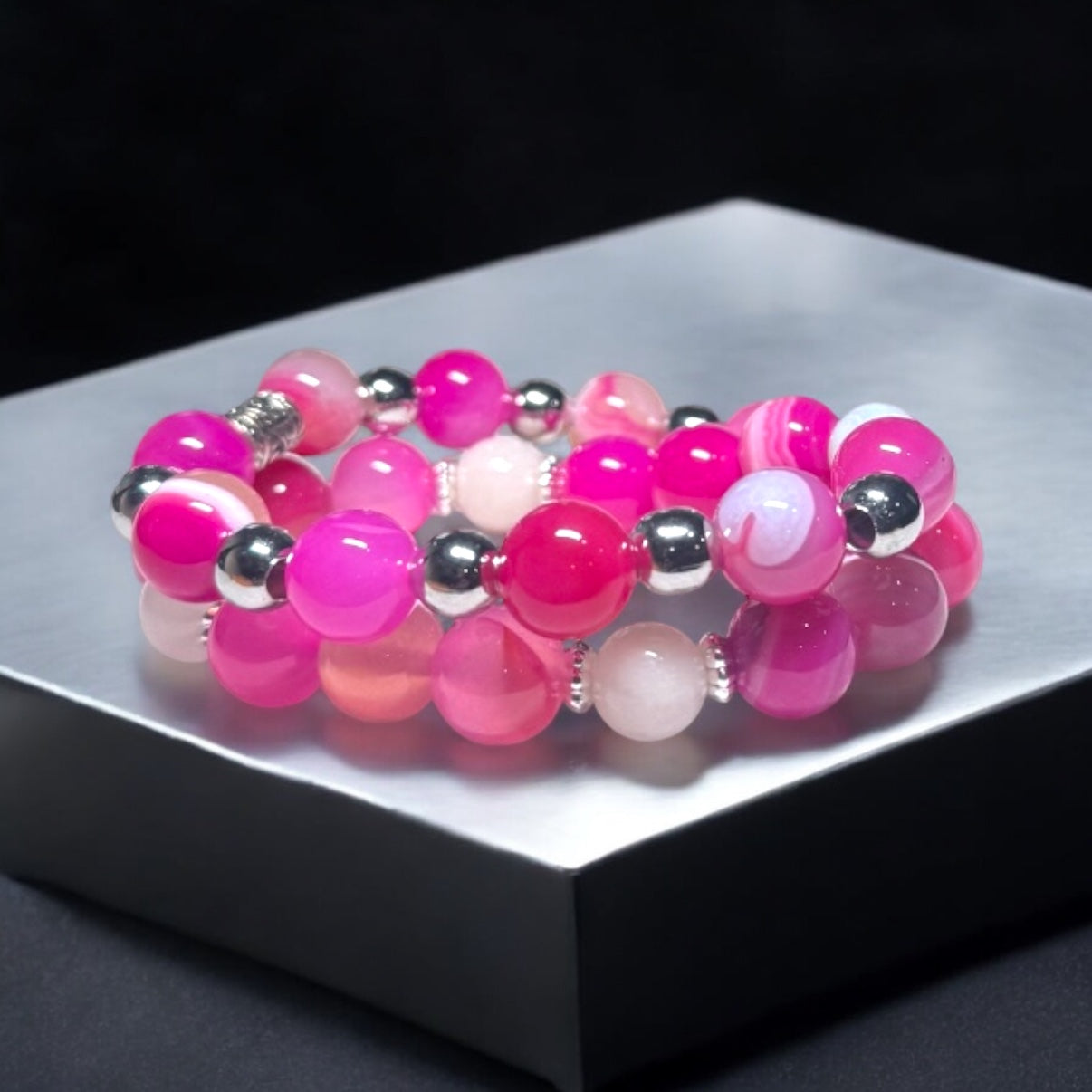 Pink Banded Agate