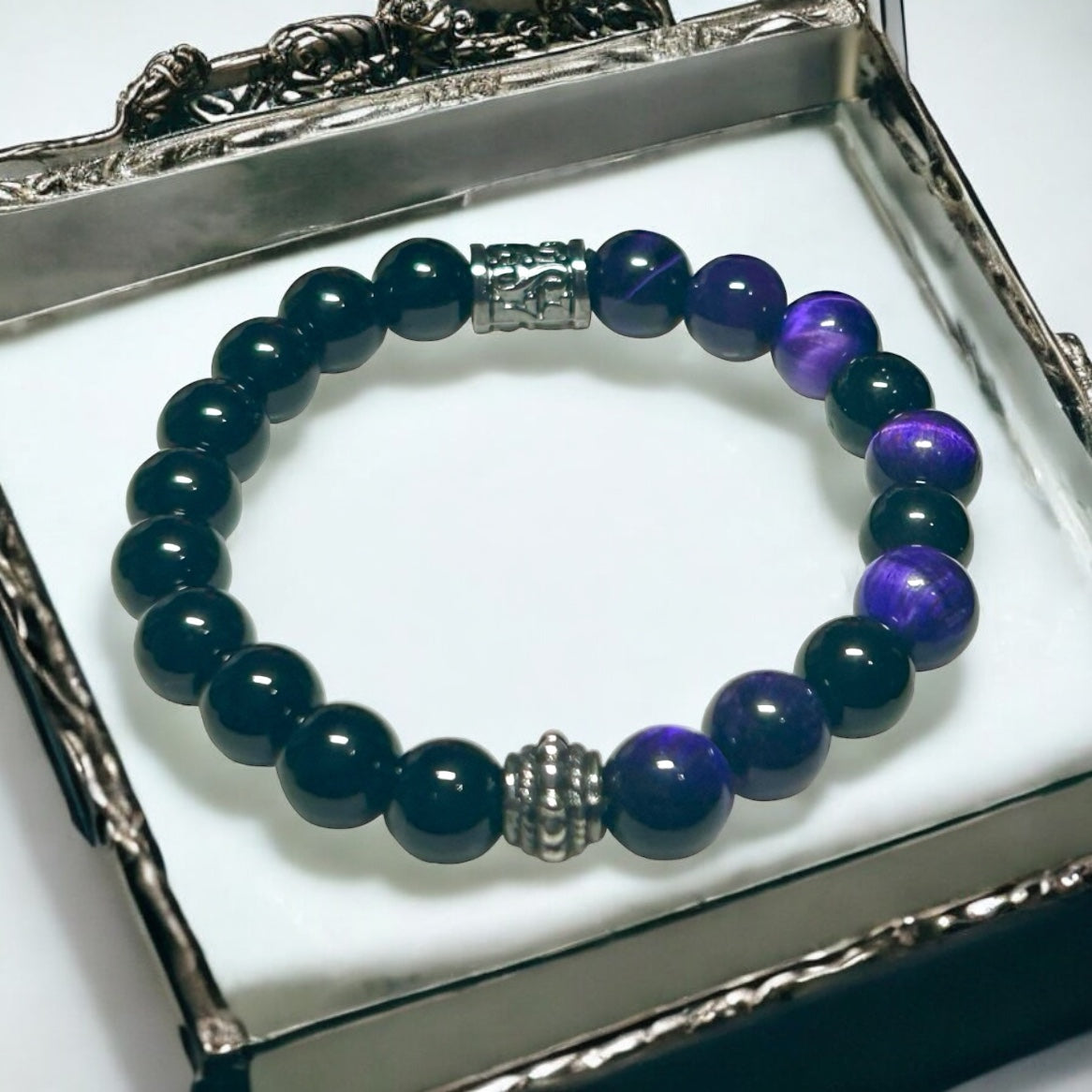 Antique Purple Tigers Eye