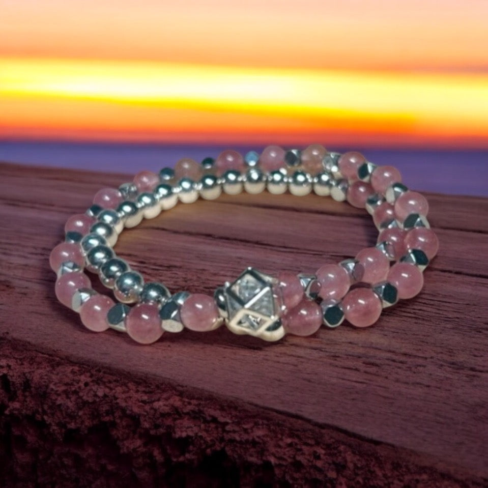Strawberry Quartz Wrap