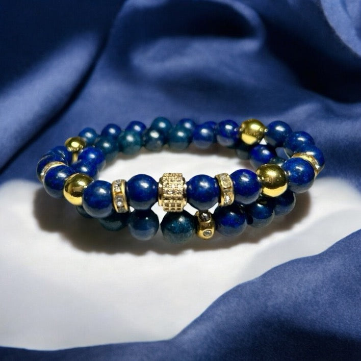 Contemporary Lapis Lazuli Wrap