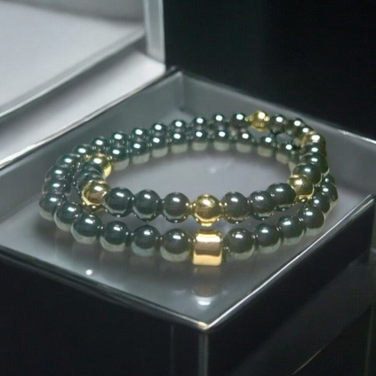 Contemporary Hematite Wrap