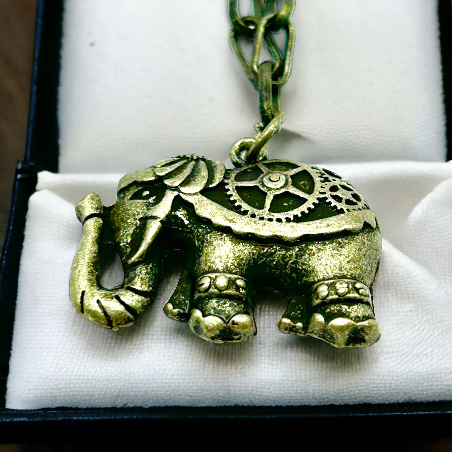 Antique Elephant Pendant