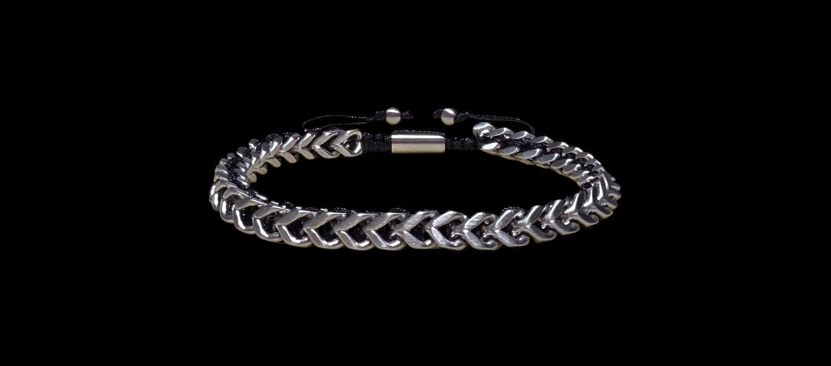 Men’s Woven Chain Bracelet