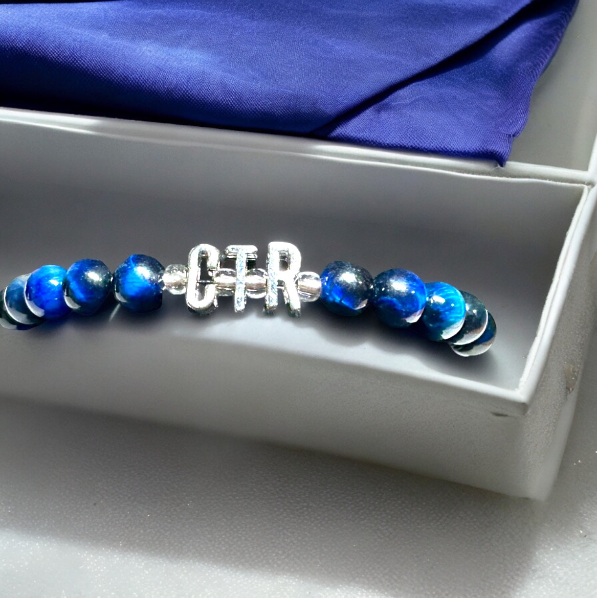 Blue Tigers Eye CTR