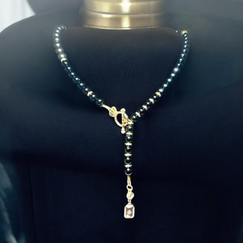 Modern Elegant Y Necklace