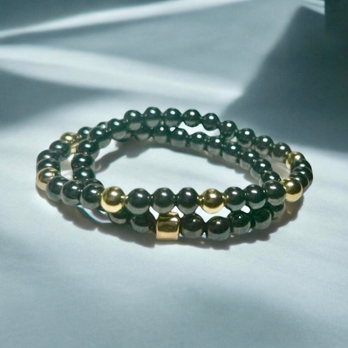 Contemporary Hematite Wrap