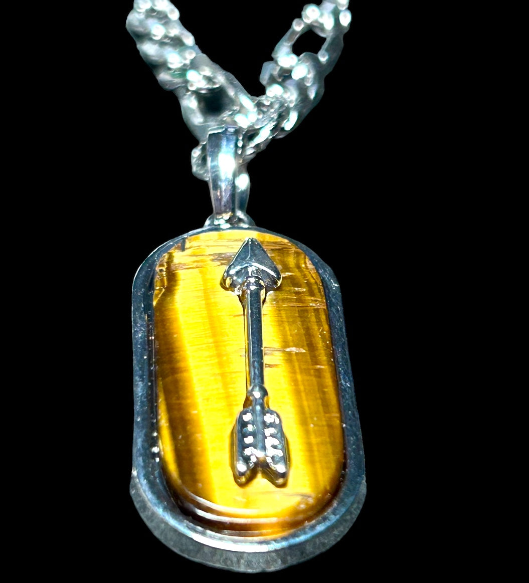 Silver Arrow & Tigers Eye