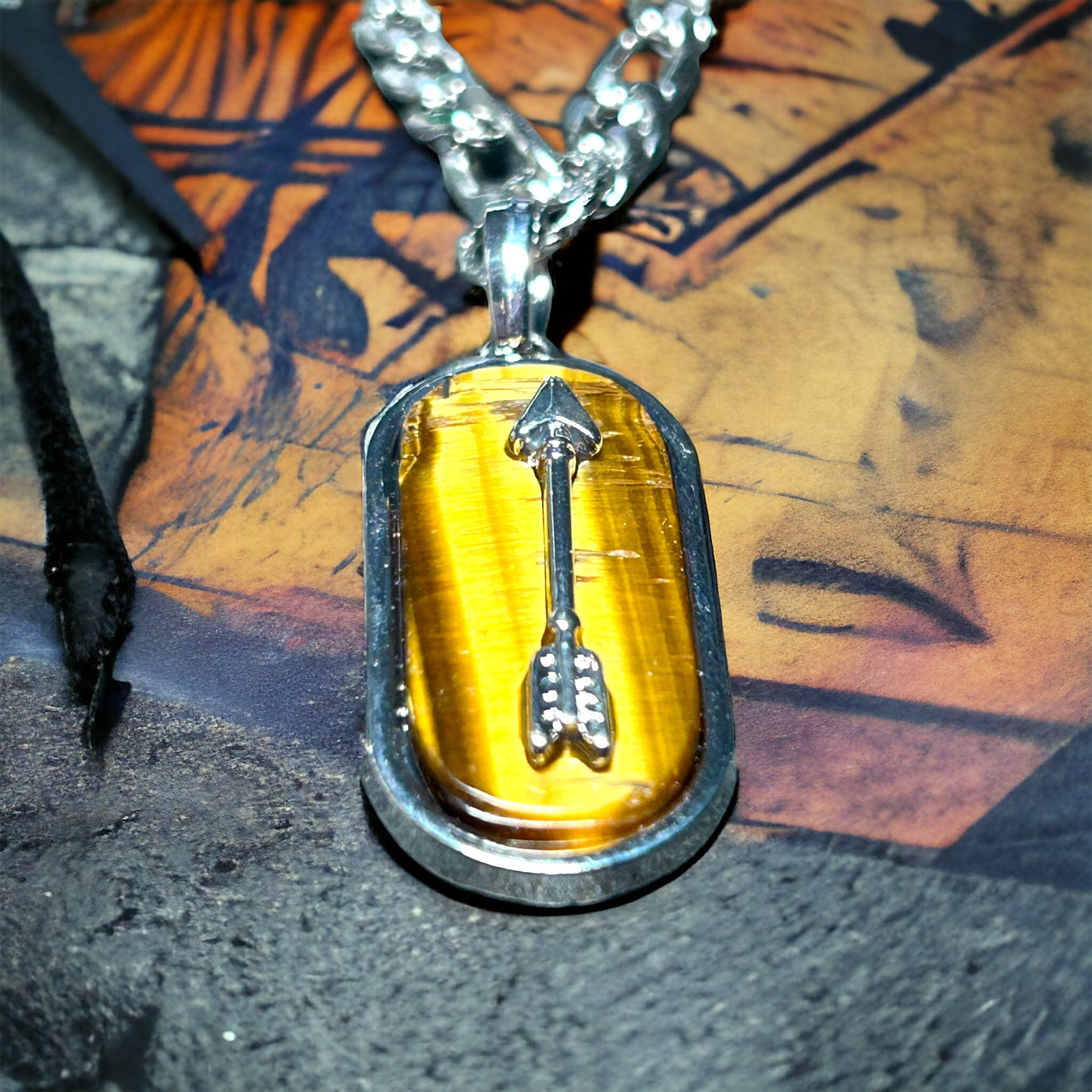 Silver Arrow & Tigers Eye