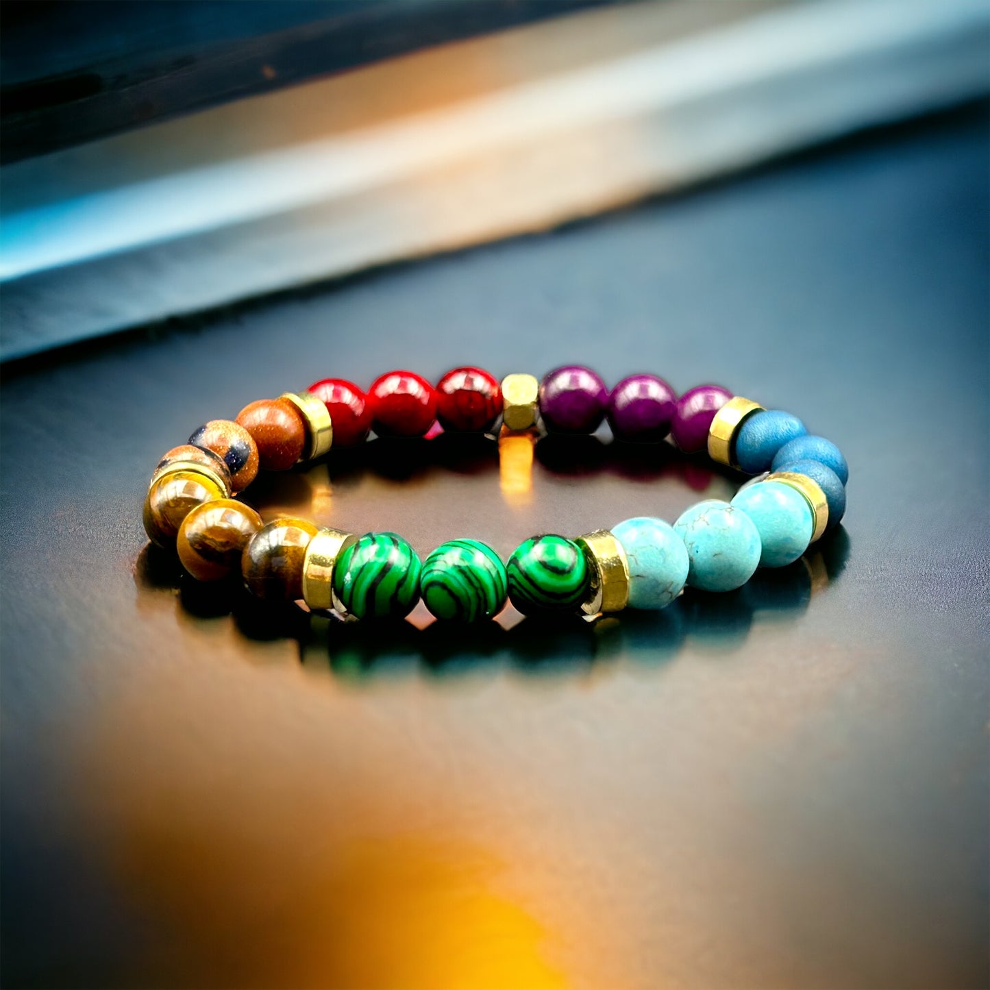 Gold Chakra Bracelet