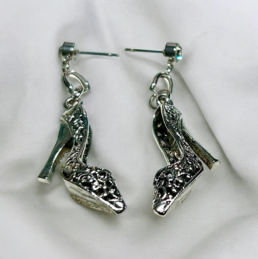 Gilded Age High Heel Earrings