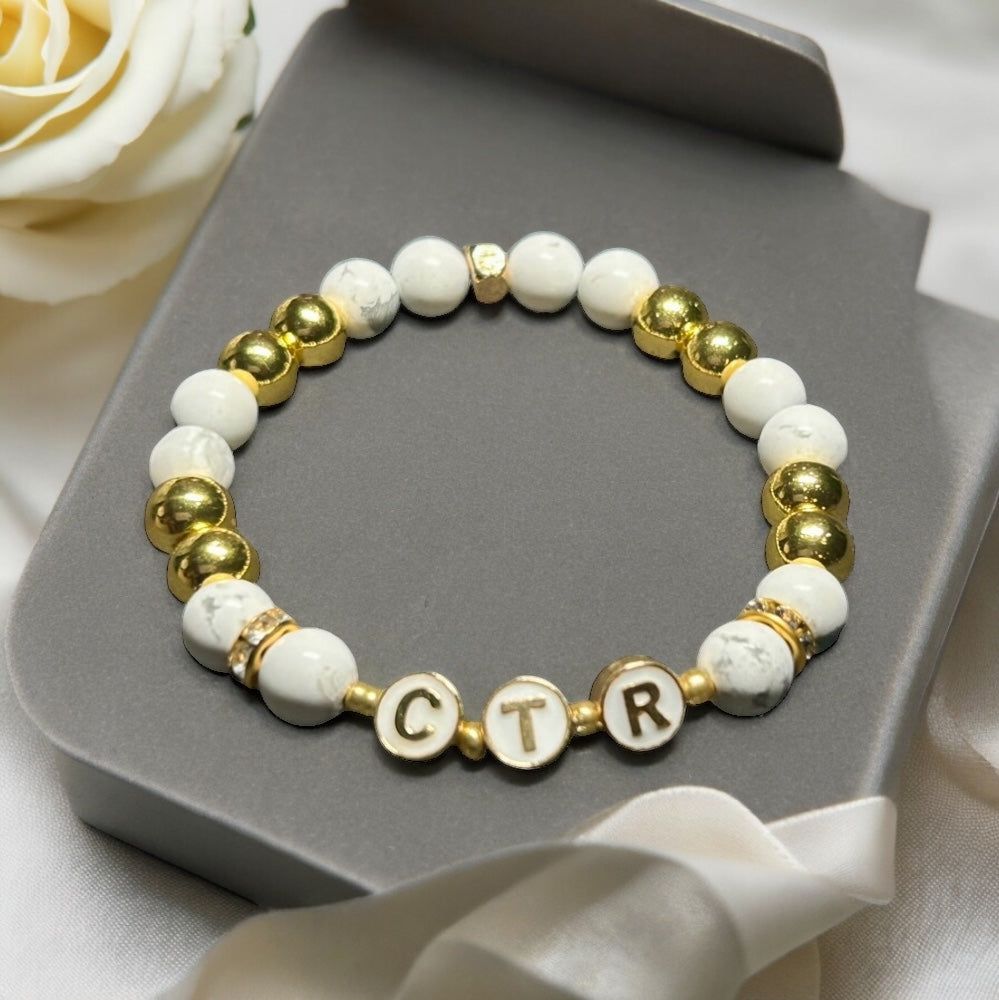 Howlite & Hematite CTR