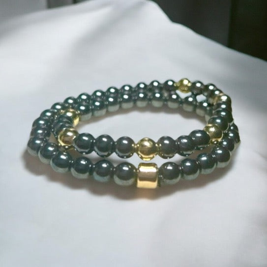 Contemporary Hematite Wrap