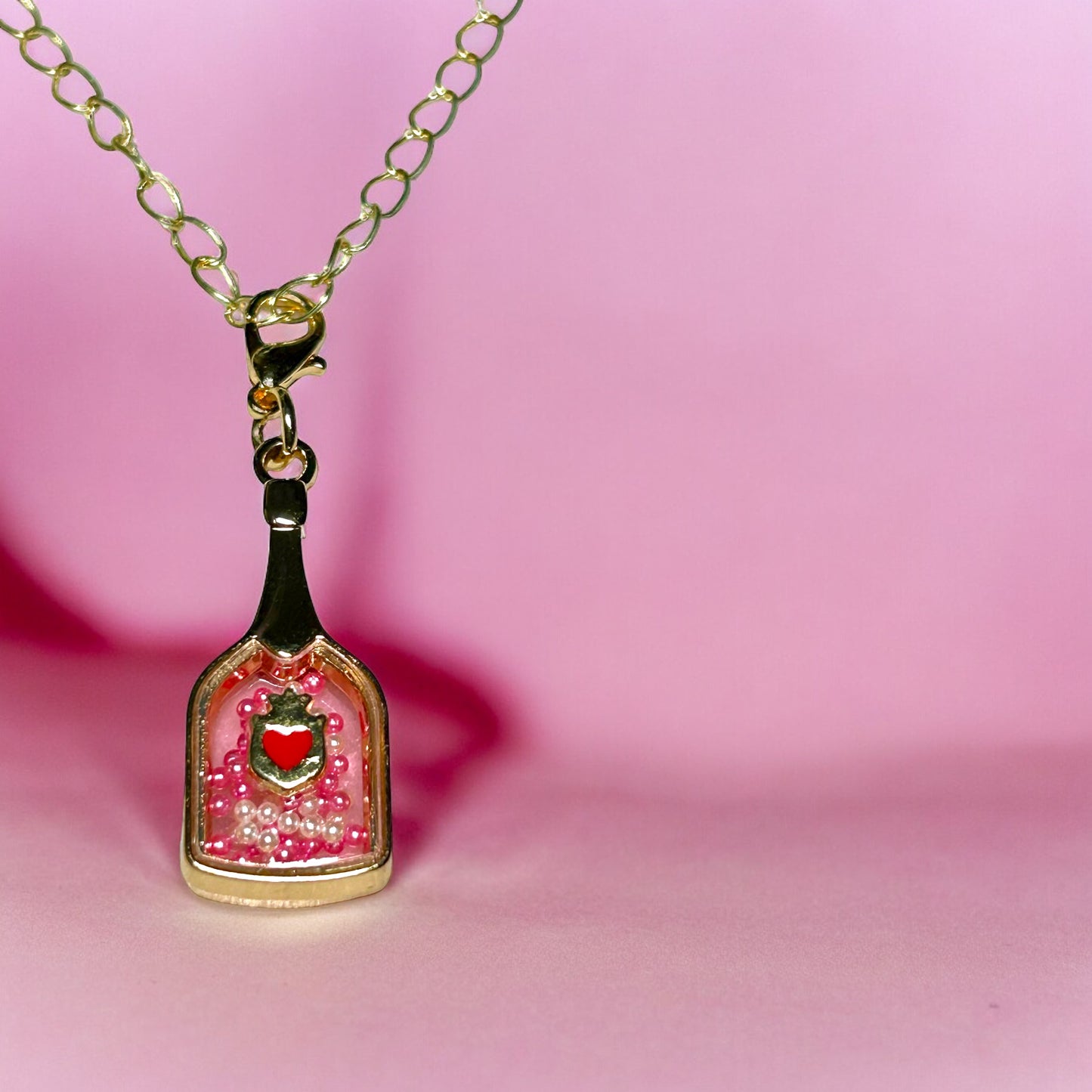 Champagne Bottle Pendant