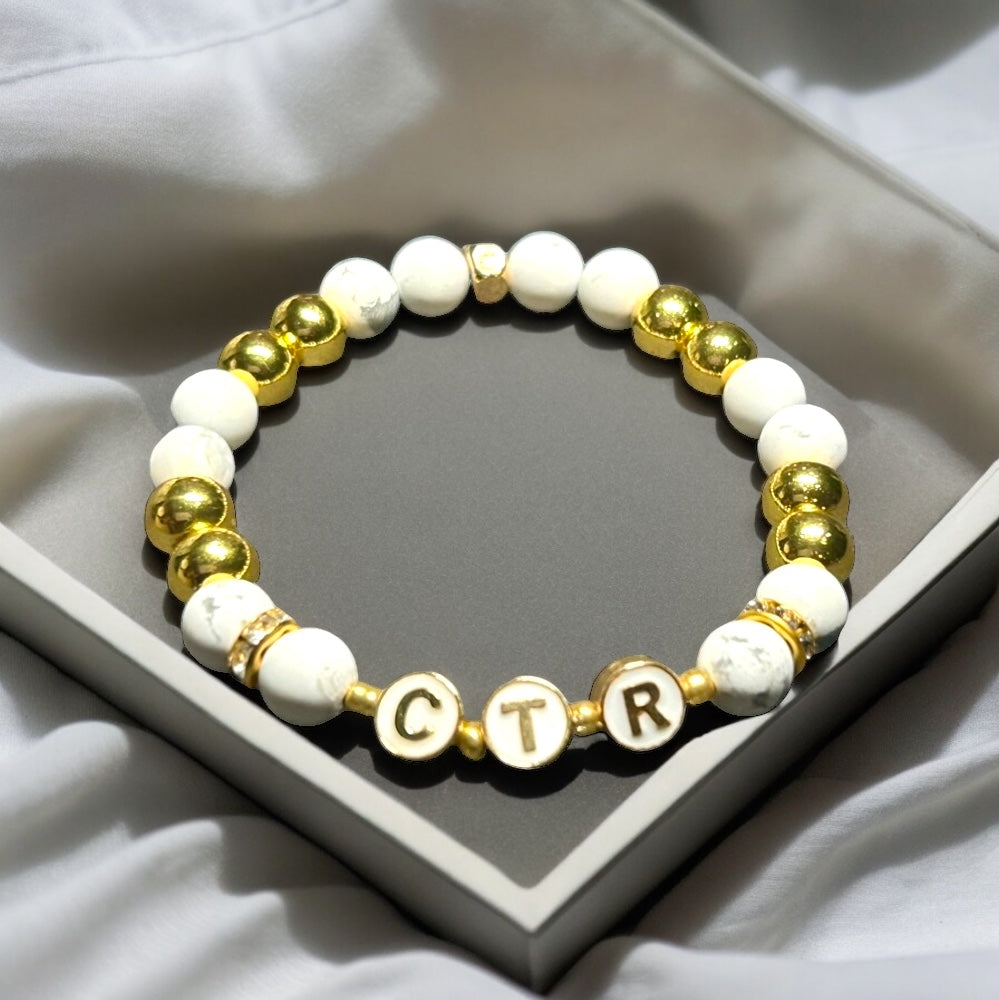 Howlite & Hematite CTR