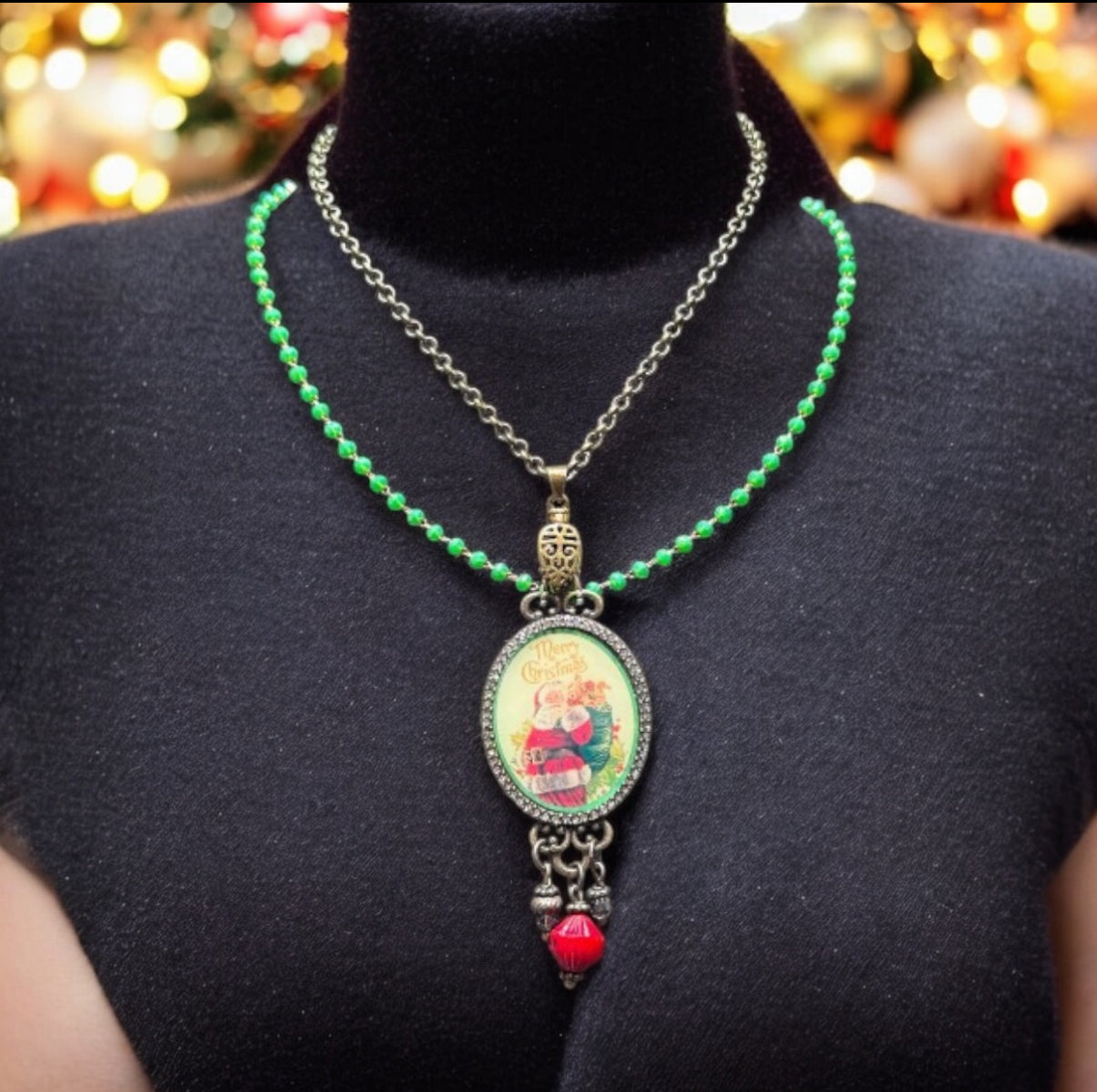 Ornate Holiday Necklace