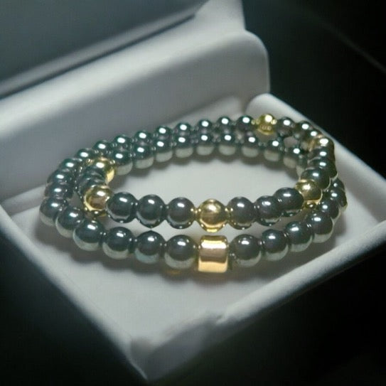 Contemporary Hematite Wrap