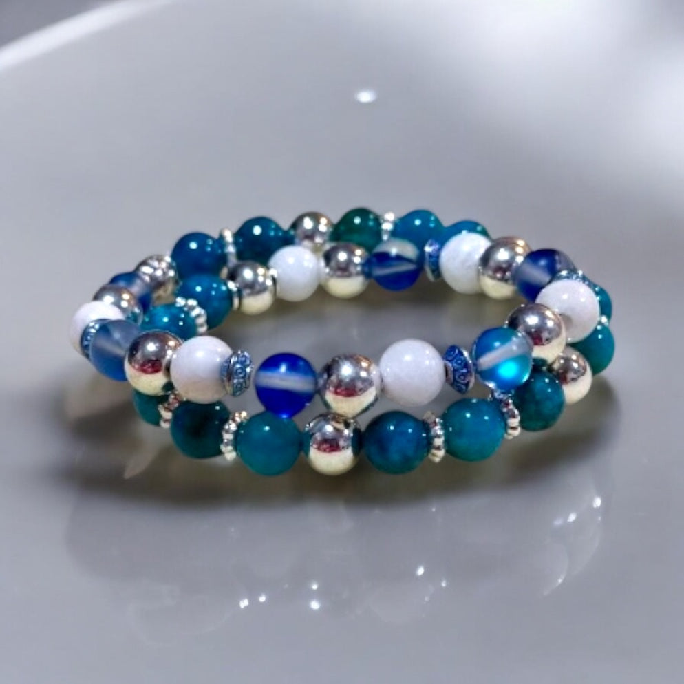 Moonstone Wrap Bracelet