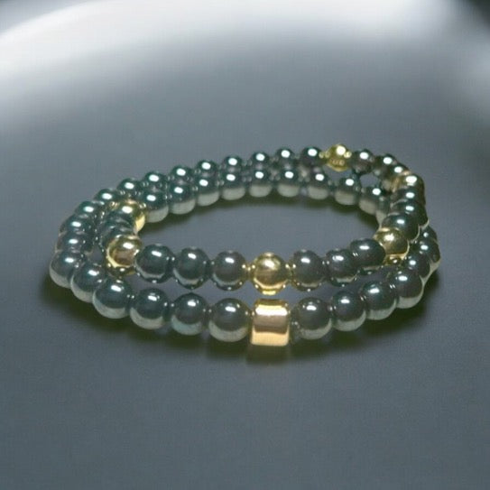 Contemporary Hematite Wrap