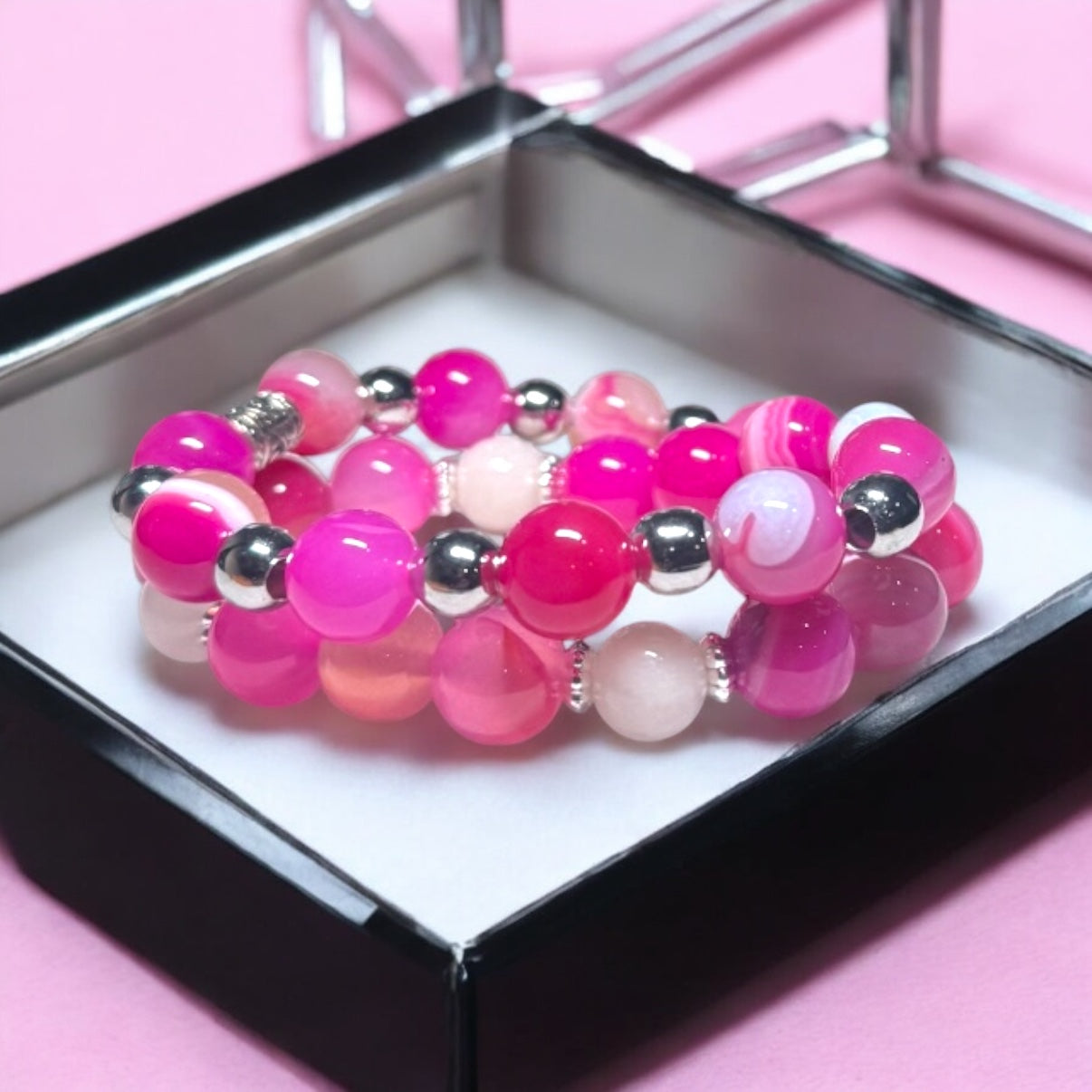 Pink Banded Agate