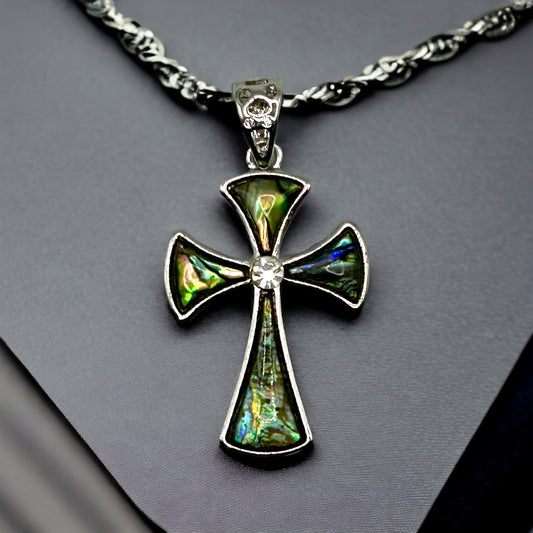 Mother of Pearl Shell Cross