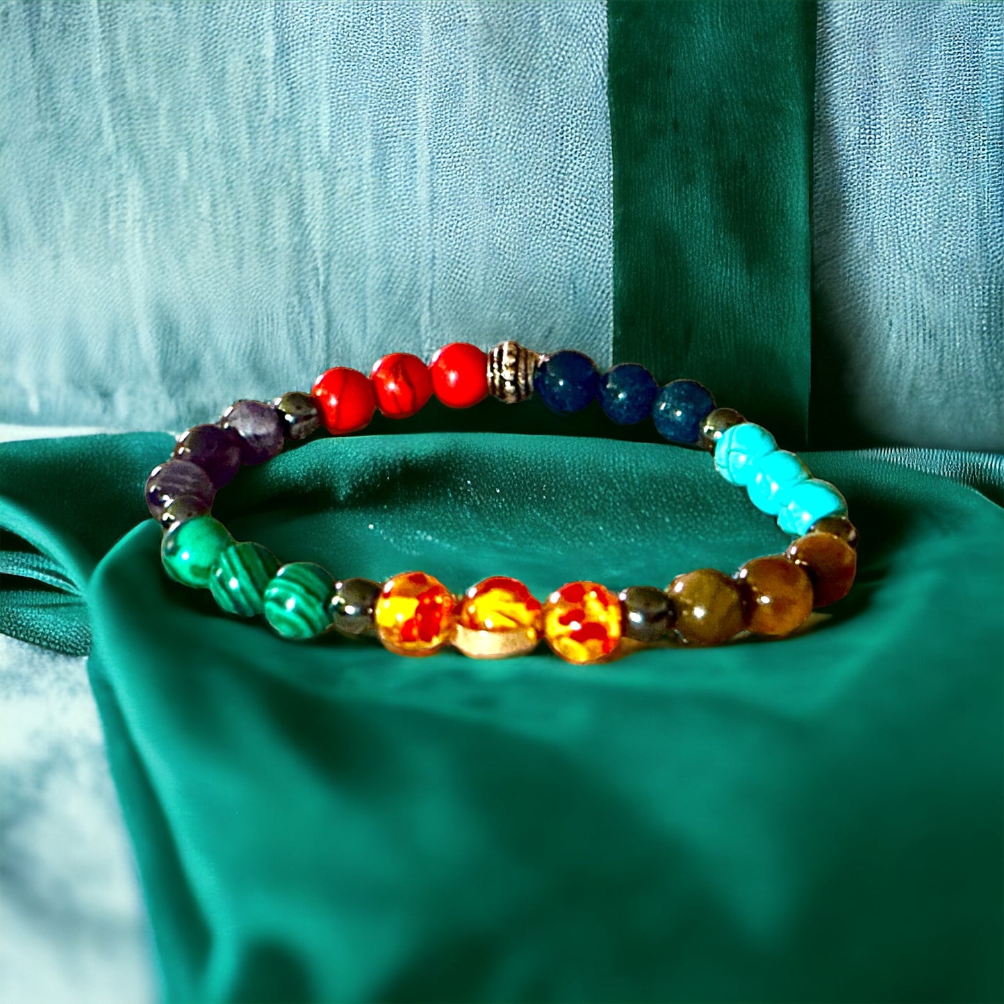 Gemstone Chakra Bracelet