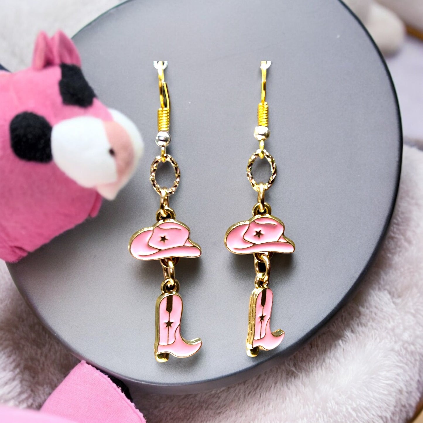 Touch of Charm Cowgirl Earrings
