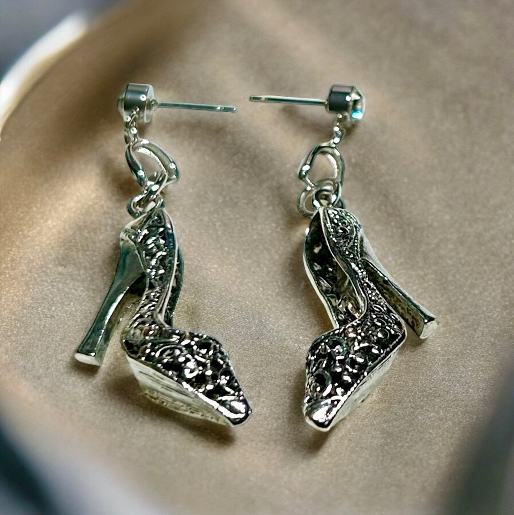 Gilded Age High Heel Earrings