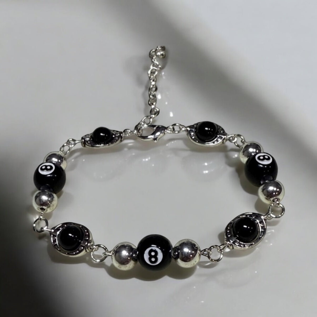 Unisex 8 Ball Bracelet