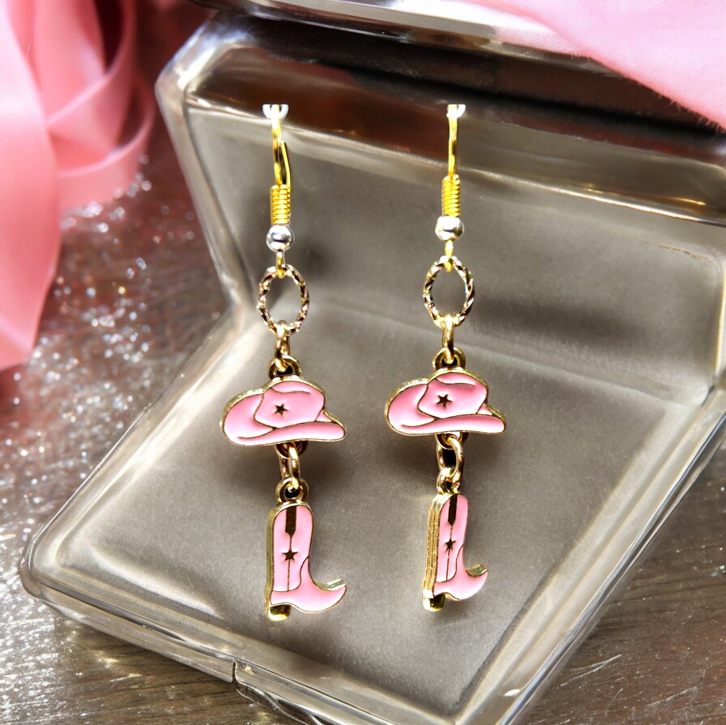Touch of Charm Cowgirl Earrings