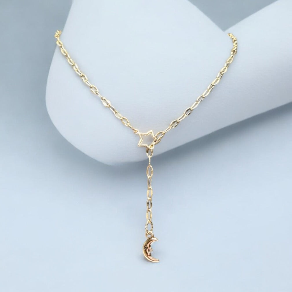 Modern Celestial Necklace