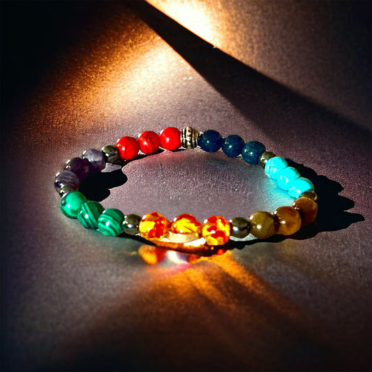 Gemstone Chakra Bracelet
