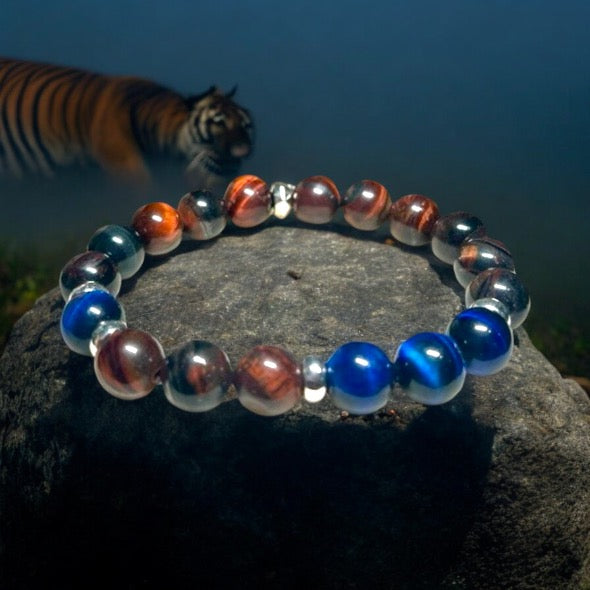 Red & Blue Tigers Eye
