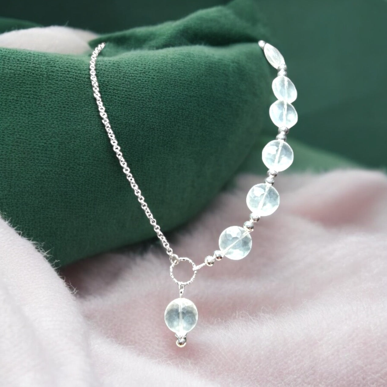 Suspended Quartz Necklace