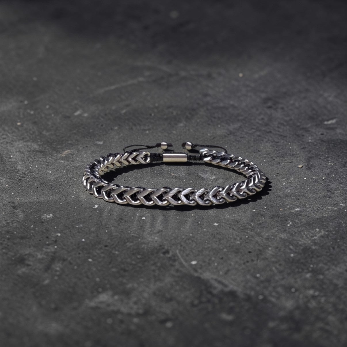 Men’s Woven Chain Bracelet