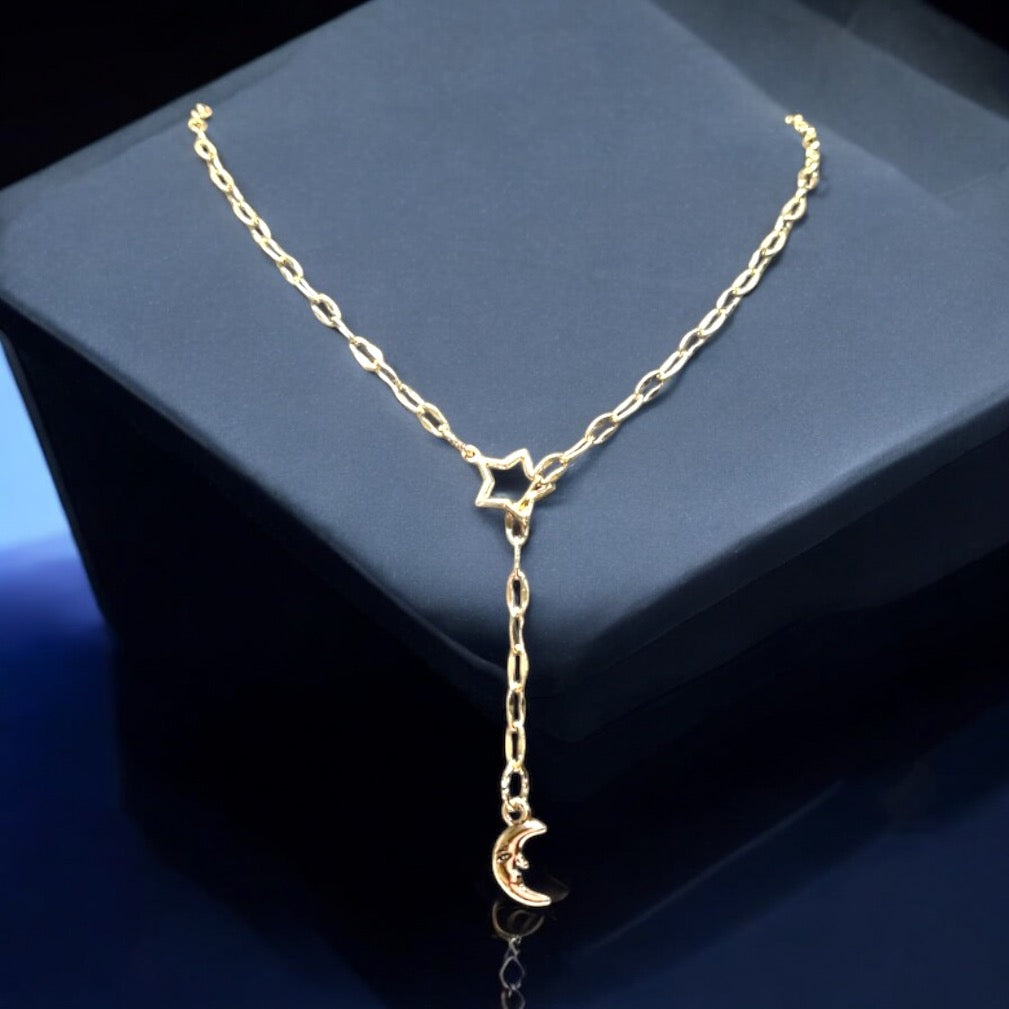 Modern Celestial Necklace