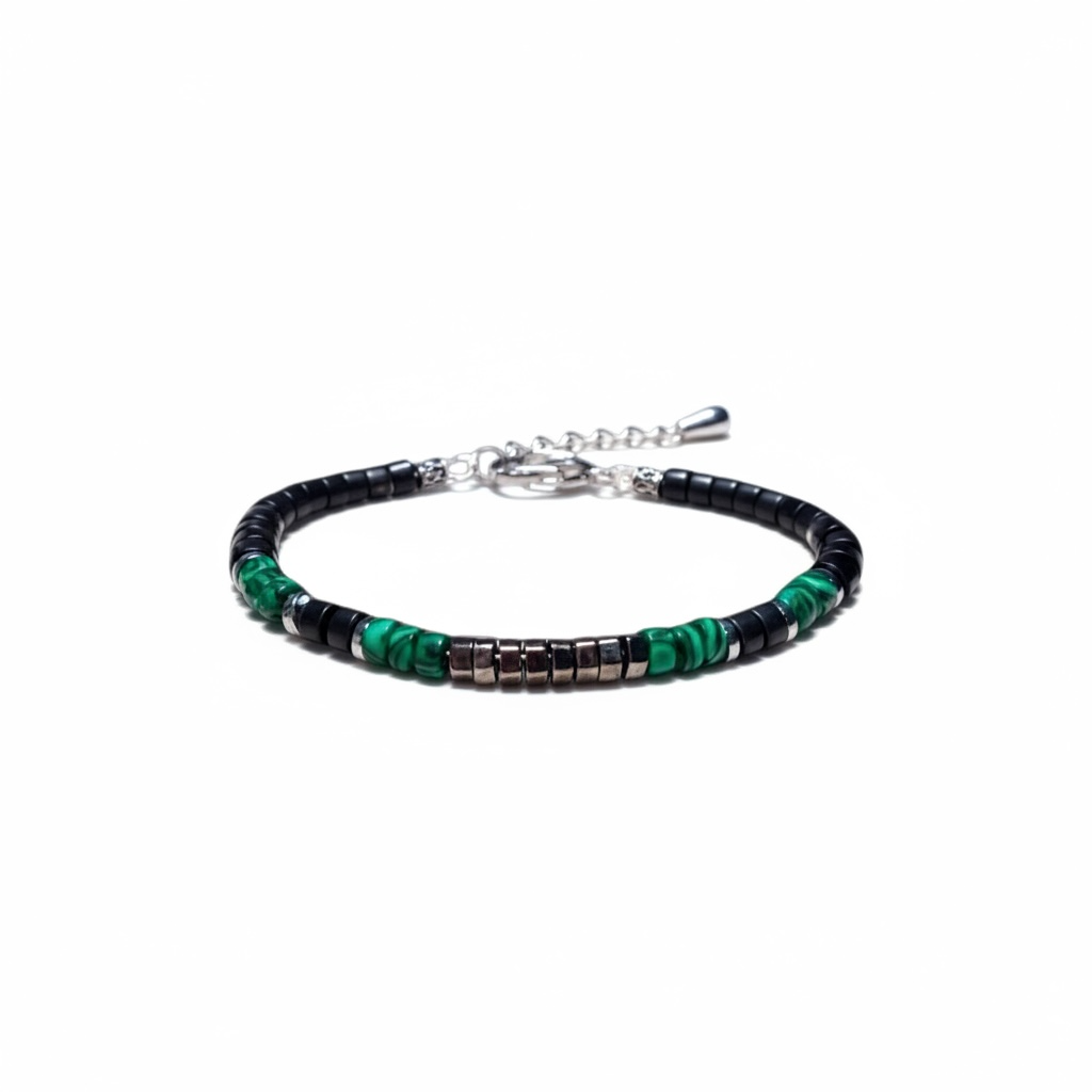 Contemporary Men’s Industrial Malachite