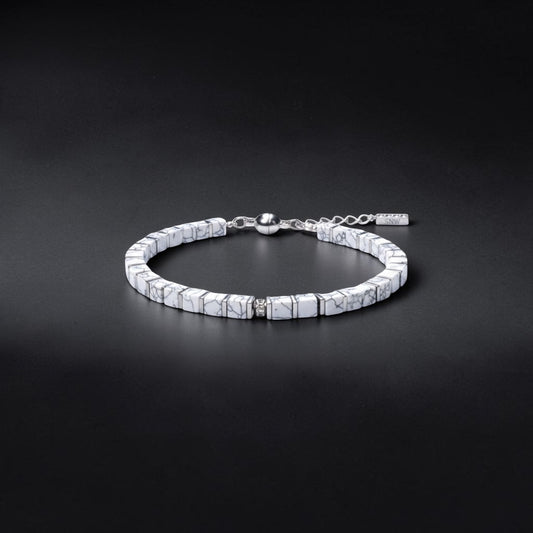 Howlite Cube