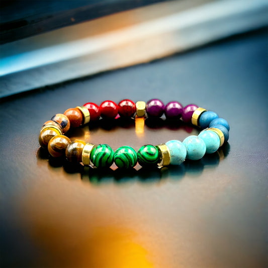 Gold Chakra Bracelet
