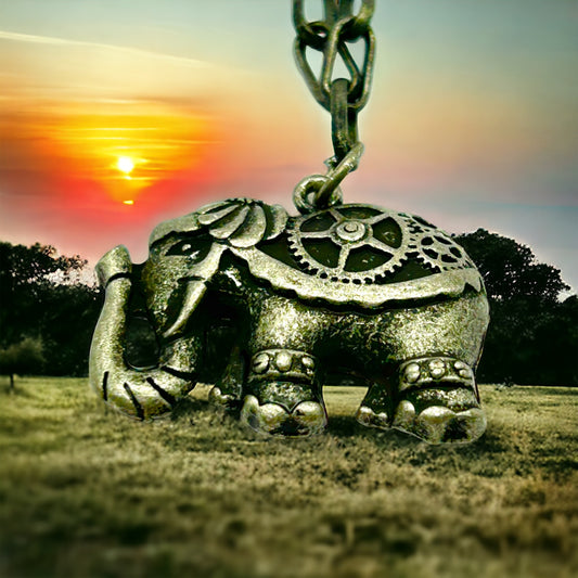 Antique Elephant Pendant