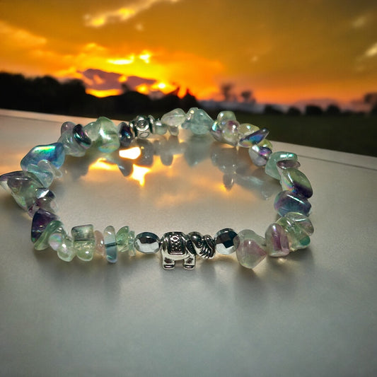 Elephant-Green Fluorite